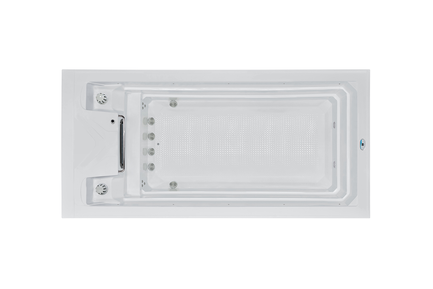 Komaktowy Basen do Pływania w Miejscu OF-504BU z Hydromasażem, Do Domu i Ogrodu OF-504BU