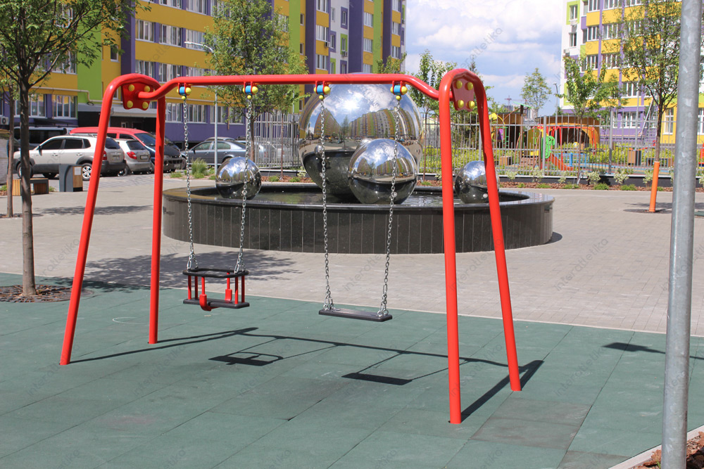 Gummisäte för gunga P800.1 — hållbar lekplatsutrustning kacheli_so_spinkoy_proizvodstvo_polsha_interatletika_r800_4_p173_6