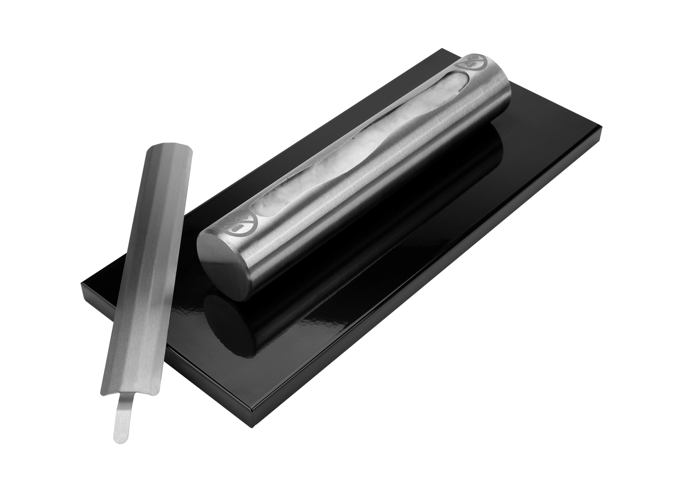 Freistehender Bioethanol-Kamin smart schwarz matt