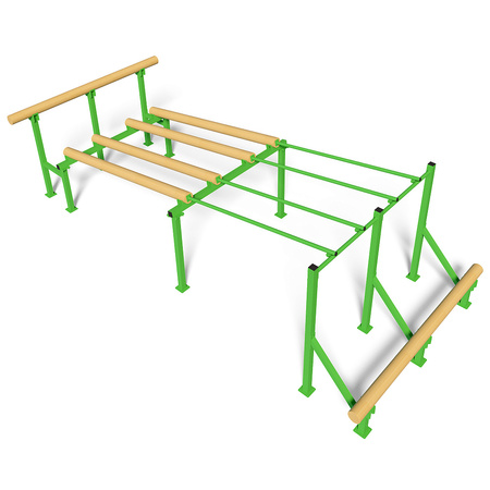 Outdoor Ladders KF907.16 – obstacle d’entraînement militaire pour l’escalade et l’endurance