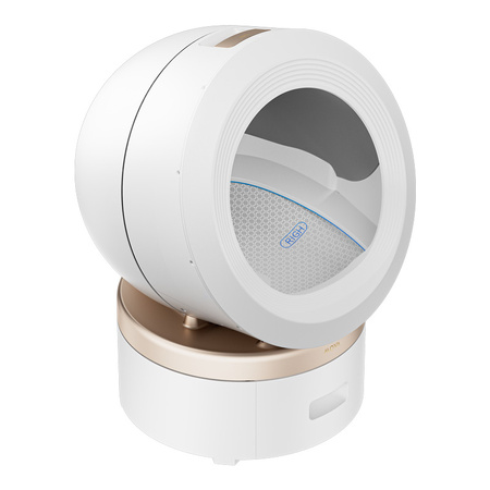 MOVA LR10 Prime intelligent selvrensende kattebakke (hvid)