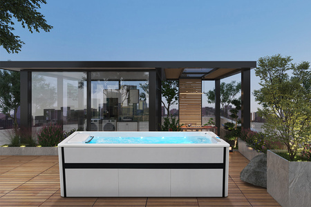 Bañera SPA OF-401U – Bañera de Hidromasaje SPA de Lujo para Jardín