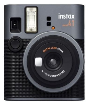 Instax mini 41 zwart instant camera met flitser fujifilm