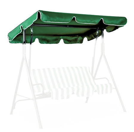 ModernHome Waterproof Swing Canopy 210 x 145 cm Green | Garden furniture, relaxation, modern style