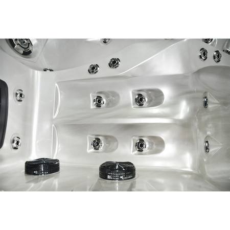 Jacuzzi pentru grădină SPA749 200x135 - Cadă spa cu jeturi și iluminare LED