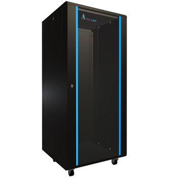 Extralink 27U 600x600 Noir | armoire rack | vertical