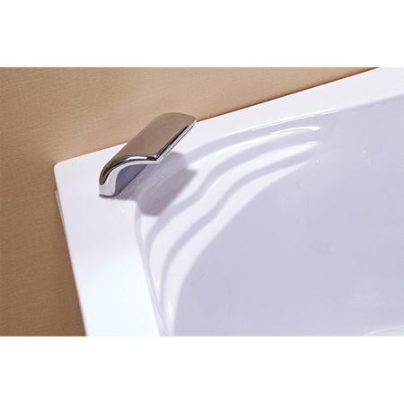 CREATIVE 665L kreisā hidromasāžas vanna 180x120 cm - mūsdienīgums, komforts un relaksācija