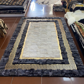 Exclusive Premium Natural Leather Carpet - Versace Style