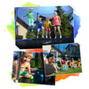 Tuintrampoline 8ft/252 cm met buitennet en ladder