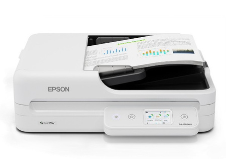 Σαρωτής Epson WF DS-1760WN A4/USB/Wi-Fi/30ppm/ADF - Σαρωτής υψηλών επιδόσεων με OCR, υψηλή ανάλυση 600dpi και ασύρματη συνδεσιμότητα | Σάρωση εγγράφων στο γραφείο και σε επιχειρήσεις