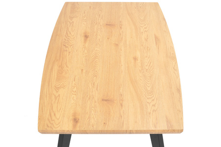 Taisnstūra galds BREMA 160 cm - ozols