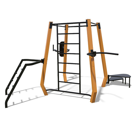 Multifunctioneel trainingsstation SM801 Medium | Buiten fitnessapparaat