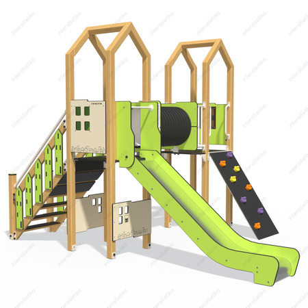 Rotaļlaukums-Liešanas māja rotaļu laukuma komplekss