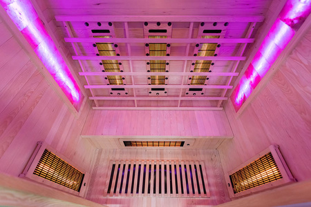 MO-RL3ST Sauna na podczerwień z kamieniem solnym + turmaliny