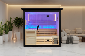 Sauna seca OFS05-3-T – Sauna finlandesa para interior o exterior