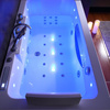HYDROMASSAGE SPA BAD RECHTHOEKIG 150×84 CM TWEEPERSOONS IRIS-933A wit