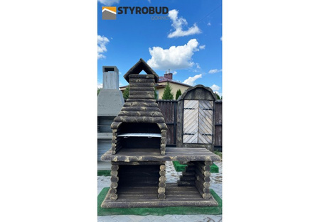 FENIKS grill (K14) - modern kerti grill építészeti betonból
