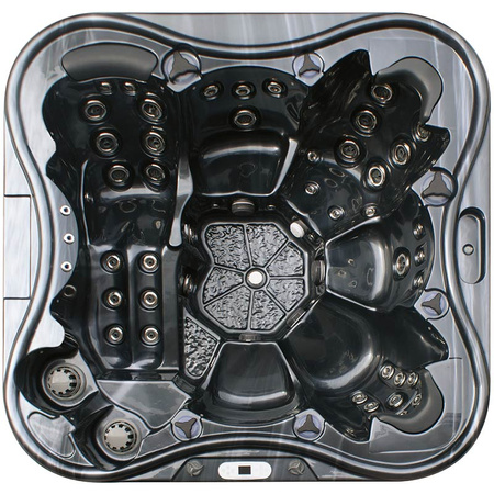 Garden Jacuzzi Neptune Eden 6 inimesele / Eksklusiivne spaa koos mullivanni ja veekaskaadidega / Balboa System / LED / MicroSilk® / Ozonatsioon | Lõõgastumine | Lõõgastumine | Mugavus | Heaolu | Luksus | Aastaringne kasutamine