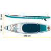 Reefbreak SUP board 350 x 81 x 15 cm Neo-Sport 170305