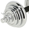 STC21 Barbells/Barbell in a suitcase CHROME 2x10KG HMS