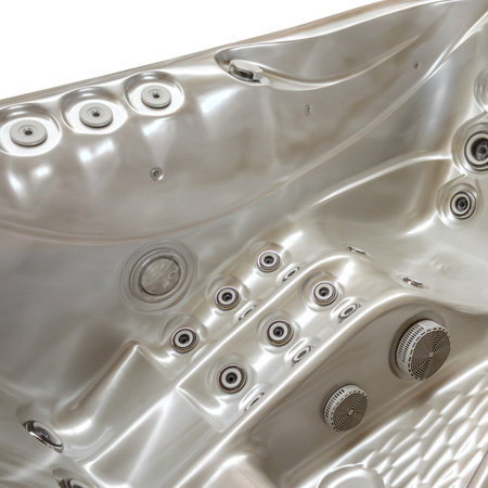 Dārza džakuzi SPA530 210x170 cm - kompakta burbuļvanna dārzam un terasei