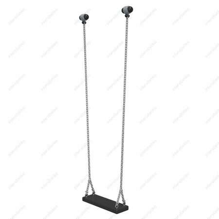 Sedile in legno per altalena Interatletika P800.2 (EN 1176) — sedile con catena per parchi gioco