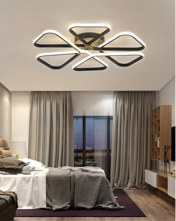 Lampada a sospensione Triangoli 124W + Telecomando AZ133