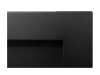 Wall-hung bio-fireplace 650x400 mm, black matte textured finish – a modern bio-ethanol fireplace