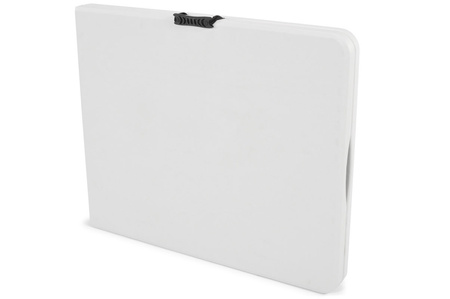 Saliekamais 240 cm garš ēdināšanas galds - balts