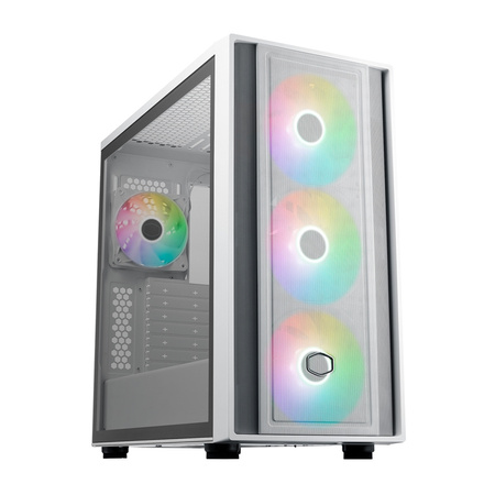 Cooler Master MasterBox 600 számítógépház (fehér)