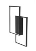 Lampe LED décorative couleur noire Moderne 48W + Télécommande DL-A02