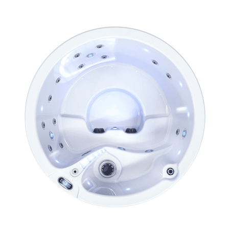 High-Quality Round Small Hot Tub Redondo – Outdoor Whirlpool Spa for Parties and Massages