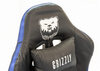 Grizzly RGB spēļu krēsls - melns