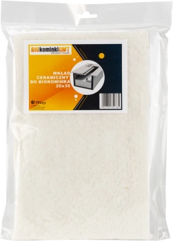 Ceramiczny Wkład do Biokominka – Utrzymanie Ciepła i Efektywniejsze Spalanie Bioetanolu