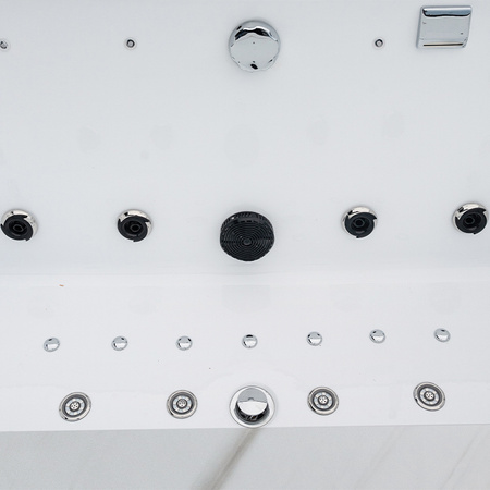 Μπανιέρα υδρομασάζ Boston 926 White 180x100 cm – Κομψή μπανιέρα SPA για το μπάνιο