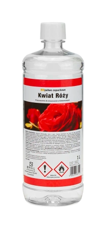 Doftande biobränsle 1L Rosenblomma – rosenarom för bioeldstäder