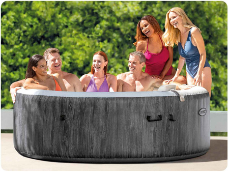 Foukačka Jacuzzi INTEX 28442 – SPA pre 6 osôb, 216 x 71 cm s hydromasážou, WiFi a prémiovým setom