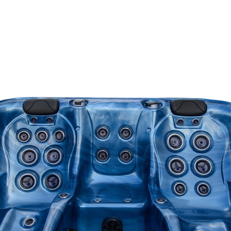 Jacuzzi ogrodowe SPA566 200x200 cm – luksusowa wanna SPA z hydromasażem do ogrodu i na taras