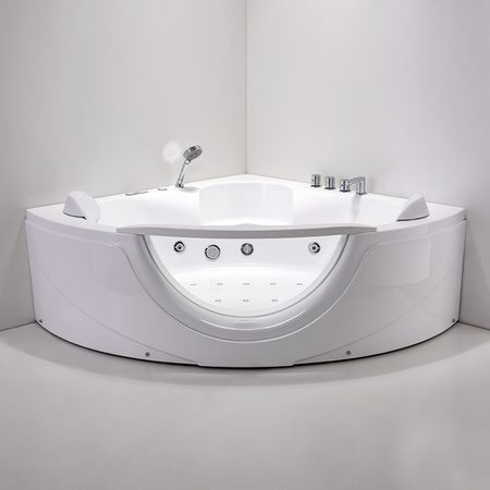 Whirlpool Tub SIGNA 635 White 150x150 cm – Elegance and Relaxation in Your Bathroom