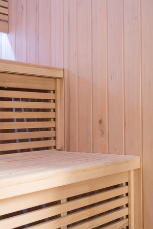 MO-SS1814H Trockensauna mit einem HARVIA 6 kW-Ofen | Heimisches SPA | Natürliches Holz