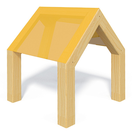 Toit en acrylique (pour TE830) TE830-A – Toiture fonctionnelle pour aire de jeux
