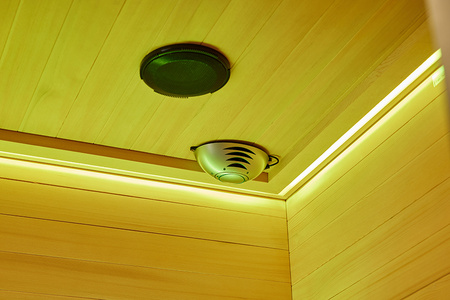 Sauna OFS06A-4 – Sauna électrique compacte avec chauffage infrarouge