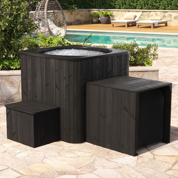 Baignoire extérieure Cold Tub ICON – une baignoire de jardin moderne pour la détente et la régénération