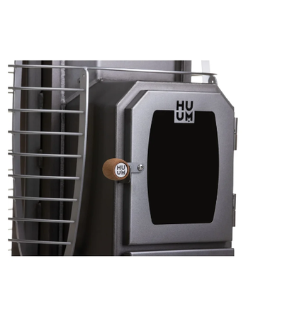 HIVE Wood 13 kW - Poêle à bois pour sauna avec 30 kg de pierres et imprégnation naturelle