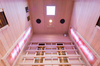 Sauna de infrarrojos con piedras de sal del Himalaya MO-EA2R | Wellness | Relax | SPA | Madera Termotratada | Madera Natural