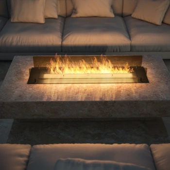 INSERT BLACK 1200 bio-fireplace burner – elegance and efficiency in large interiors