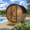 Sauna/Thermowood Pool Sauna/ Dla 2 osób/Zewnętrzna do ogrodu/ Beczkowana Sauna