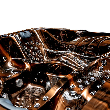 SPA702 Mullivann 230x230 cm - Luksuslik hüdromassaažispaa terrassile või aeda