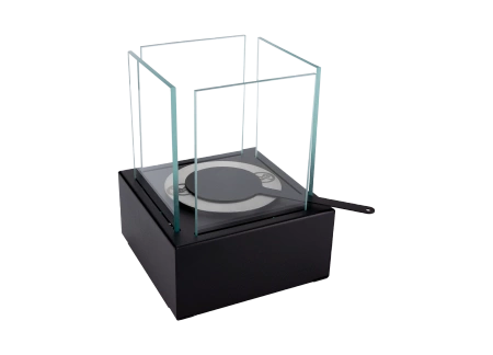 Freestanding biofireplace Smart black structural matte