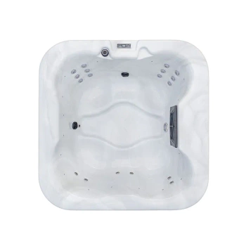 Gran jacuzzi exterior para 5 personas – bañera SPA espaciosa con hidromasaje